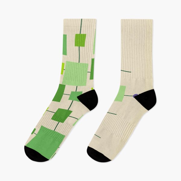 Item preview, Mid-Century Modern Squares - Green designed and sold by aMano-mapping.