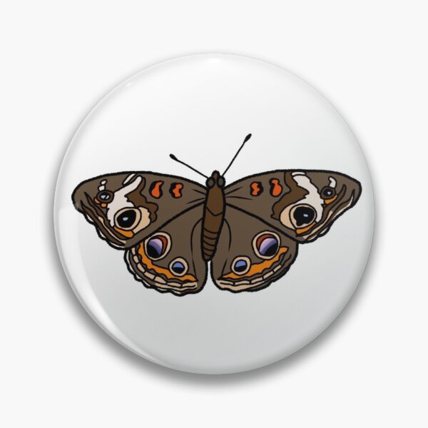 Item preview, Buckeye Butterfly doodle designed and sold by Oleander Schweiger.