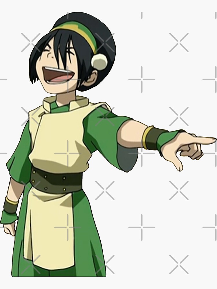 Toph Beifong Avatar Point Sticker For Sale By Blueeyes374 Redbubble 5872