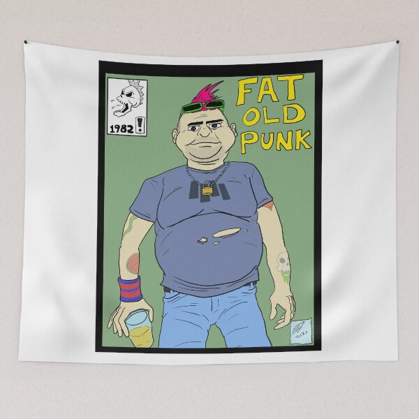 Item preview, Fat Old Punk designed and sold by coreyhasissues.