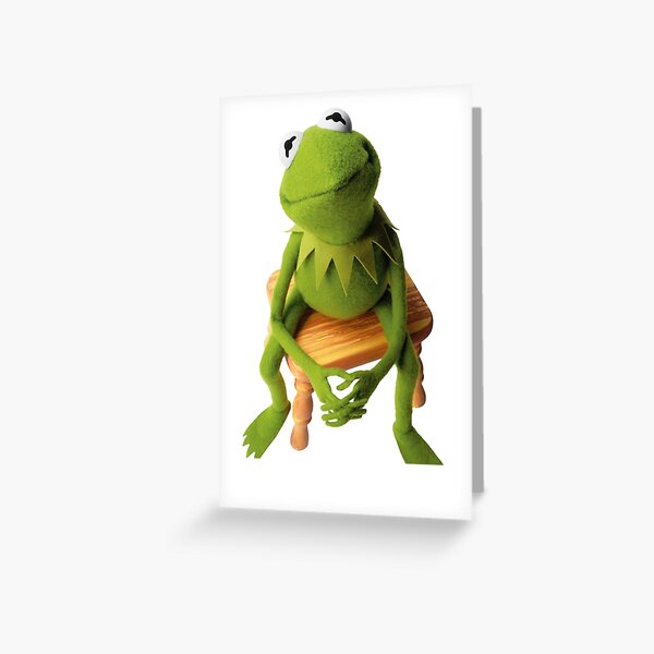 kermit the frog Greeting Card