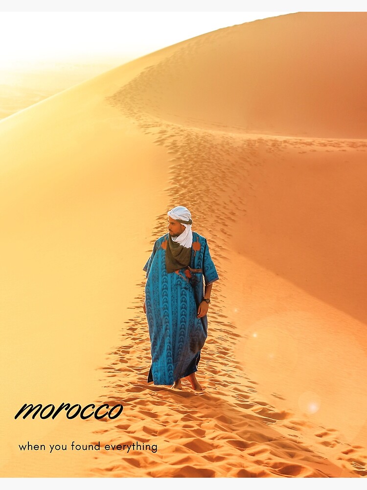 Sahara Maroc Morocco Sand Marrakech Rabat Tangier Africa Camel Art Board Print By Darksmail Redbubble