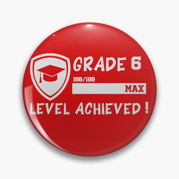 Item preview, Grade 6 Level Achieved Graduation Gamer Graduation 2020 Gifts designed and sold by YouHappyMyHappy.