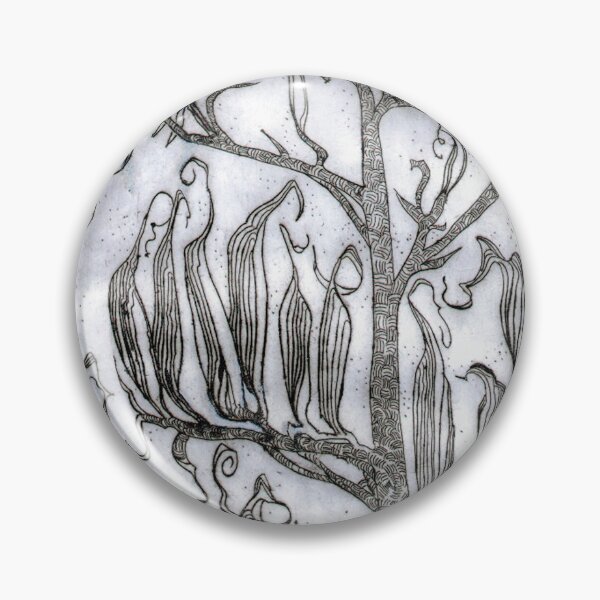Item preview, Etching : Flax Pods Gothic designed and sold by Patricia Howitt.