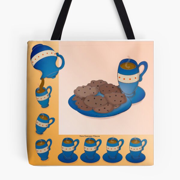 Item preview, Coffee And Cookies designed and sold by Vera Sansone Chazen (veraspeaks).