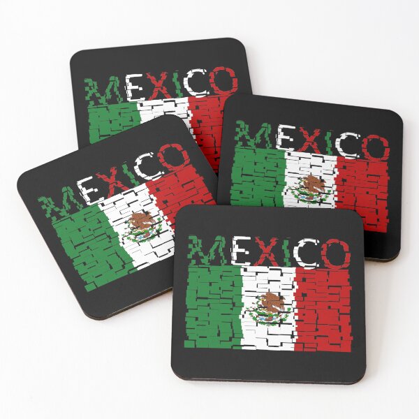 Item preview, Mexico Flag - Art design designed and sold by AndiHK.