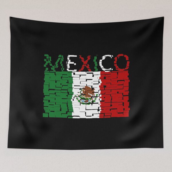 Item preview, Mexico Flag - Art design designed and sold by AndiHK.