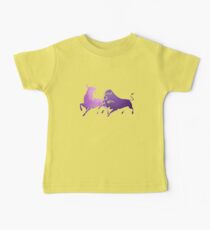 Two Fighting Bulls Lilac Baby Tee