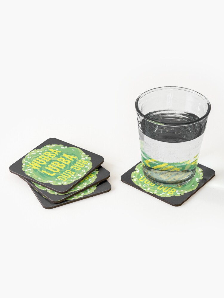 Alternate view of Wubba Lubba Dub Dub Coasters (Set of 4)
