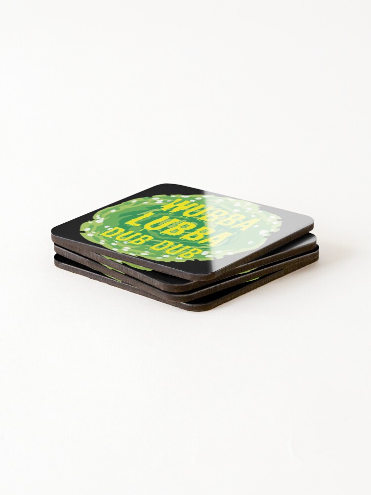 Alternate view of Wubba Lubba Dub Dub Coasters (Set of 4)