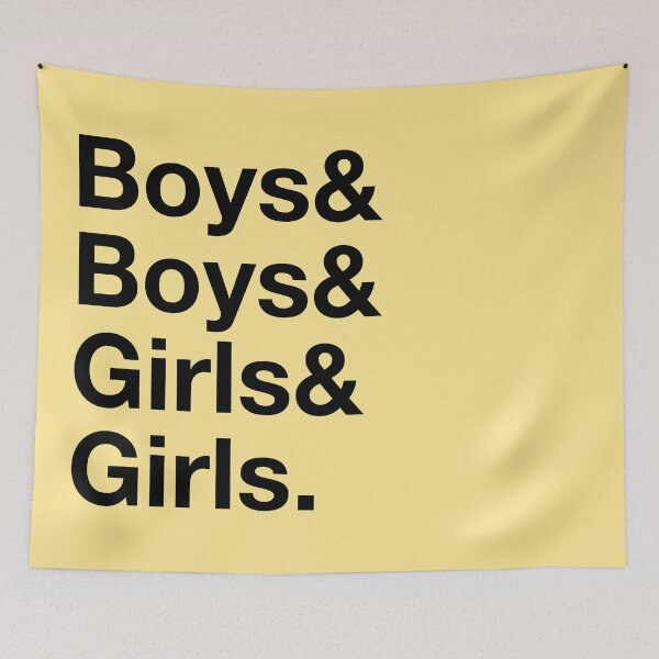 Item preview, Boys and Boys and Girls and Girls (Black Lettering) - Pride Welcome to New York - Taylor Swift designed and sold by sicknstuff.
