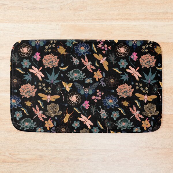 Item preview, Japanese flowers surface pattern designed and sold by Chelsea Swan.