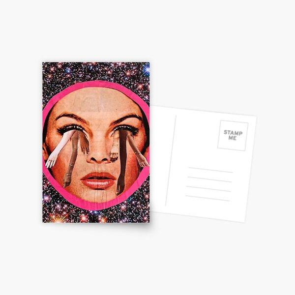 spaced in Postcard