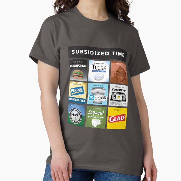 Vista previa del artículo con la obra «Tiempo subsidiado - broma infinita», diseñado y vendido por Chris Ayers.