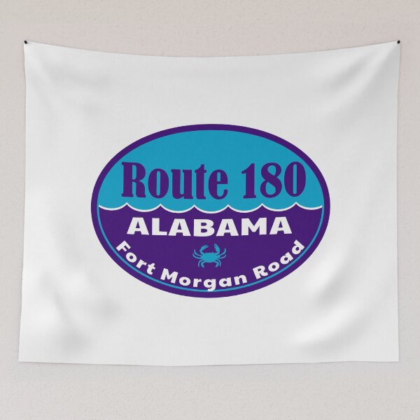 Item preview, Fort Morgan Route 180 Gulf Shores Alabama Gulf Of Mexico Orange Beach designed and sold by DESTINATIONS DECAL DOS.