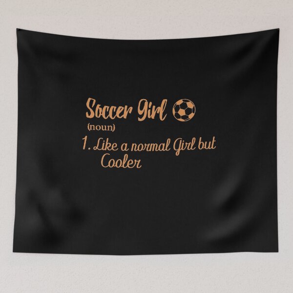 Aperçu de l'œuvre Soccer Girl / soccer lover, Football lover créée et vendue par GLOW BUYGLOW.