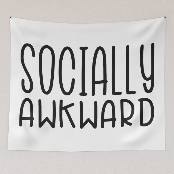 Item preview, Socially Awkward designed and sold by TswizzleEG.