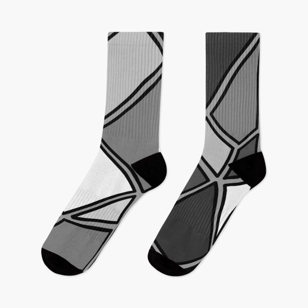 Item preview, Quadrilateral Greyscale Pattern designed and sold by -alanna-.