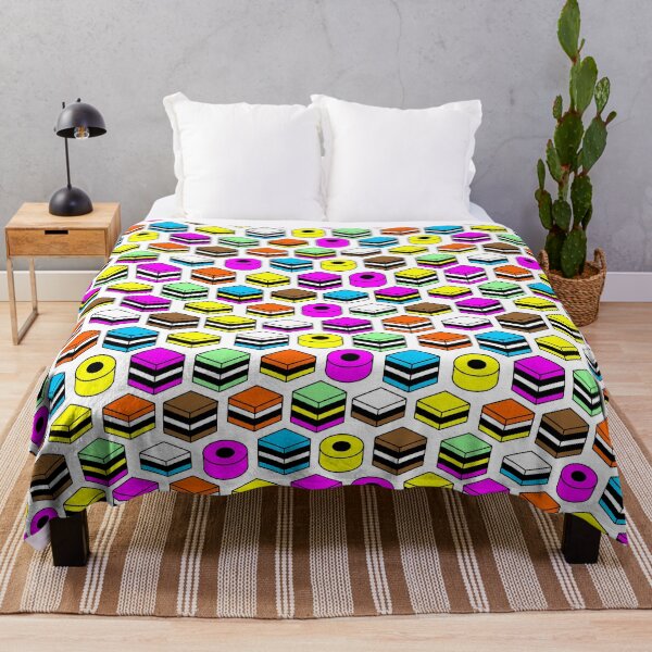 Item preview, Memphis Style Liquorice Allsorts Pattern designed and sold by Artberry.