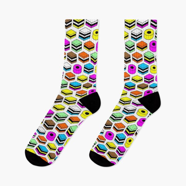 Item preview, Memphis Style Liquorice Allsorts Pattern designed and sold by Artberry.