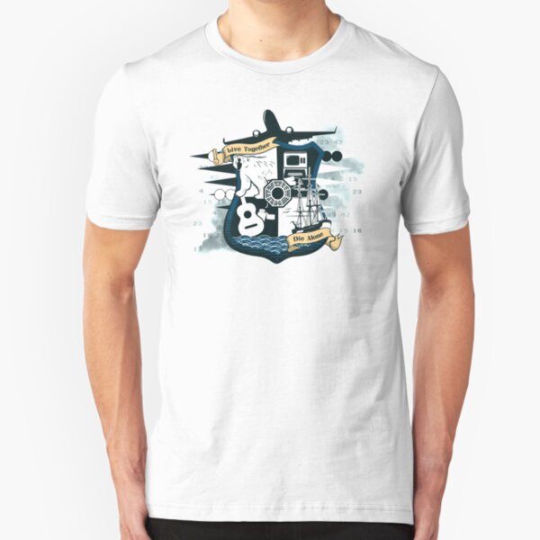 Live Together Die Alone Slim Fit T-Shirt