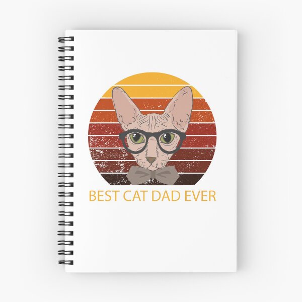 Item preview,  Vintage Best Cat Dad Ever shirt designed and sold by Moal29.