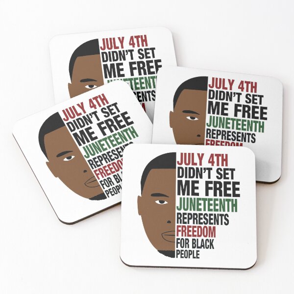 Item preview, Juneteenth Black Man July 4th Didn't Set Me Free designed and sold by blackartmatters.