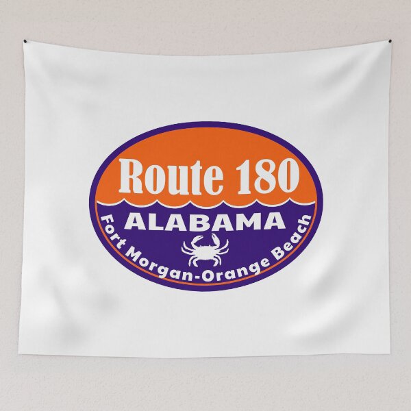 Item preview, Fort Morgan Route 180 Gulf Shores Alabama Gulf Of Mexico Orange Beach designed and sold by DESTINATIONS DECAL DOS.
