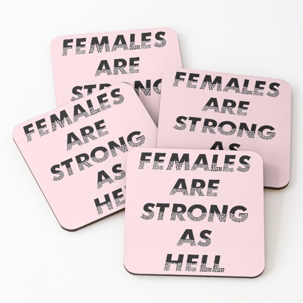Item preview, Females Are Strong As Hell designed and sold by aburgerr.