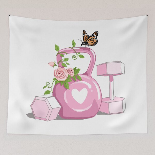 Item preview, Dumbbells and Butterflies designed and sold by TanjaKosta.