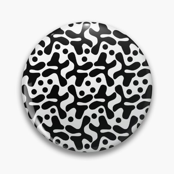 Item preview, Irregular Shapes Pattern 120520 - Black and White designed and sold by Artberry.
