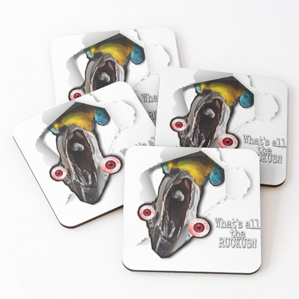 Item preview, What's all the Ruckus  designed and sold by MANKO Macaw.
