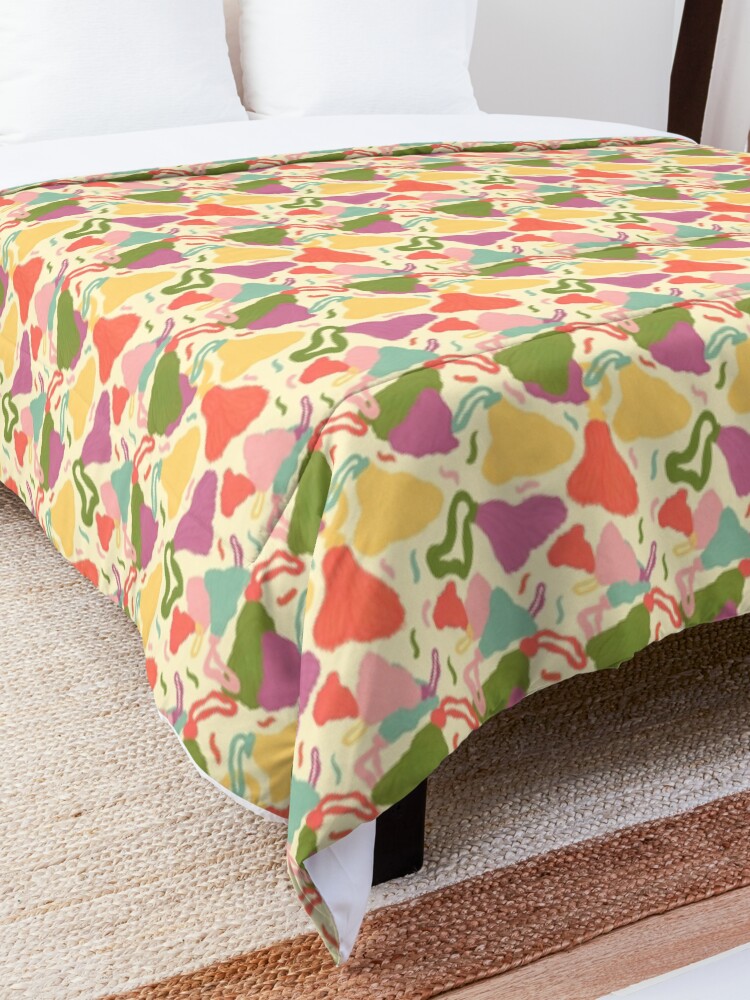 "Bunte Party Quasten" Tagesdecke von yvonnezstudios | Redbubble