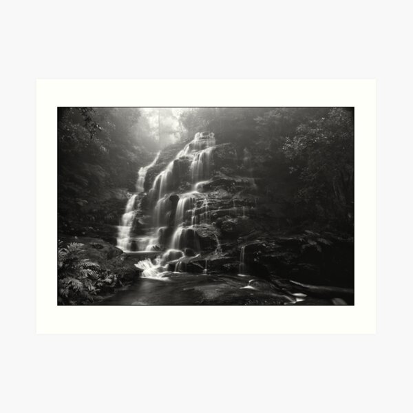 Misty Sylvia Falls Art Print