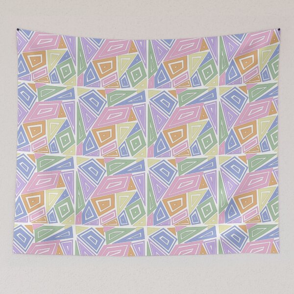 Item preview, Quadrilateral Pastel Pattern designed and sold by -alanna-.