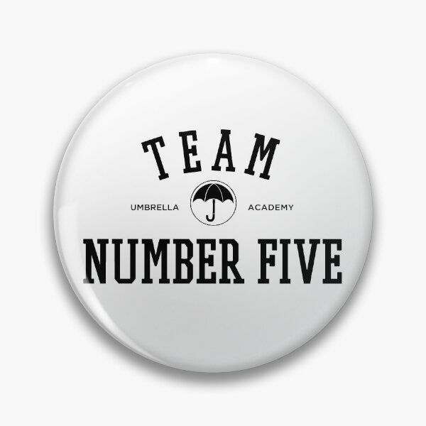 Item preview, TEAM NUMBER FIVE THE UMBRELLA ACADEMY designed and sold by localfandoms.