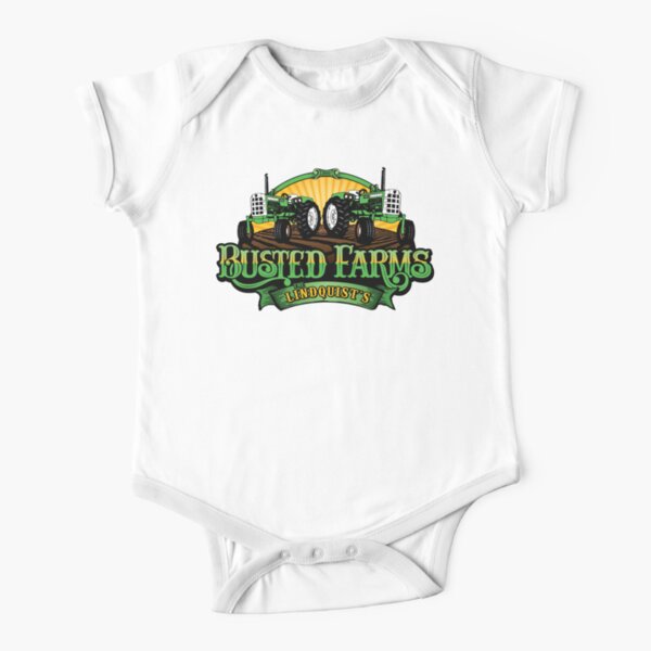 Busted Farms Short Sleeve Baby One-Piece
