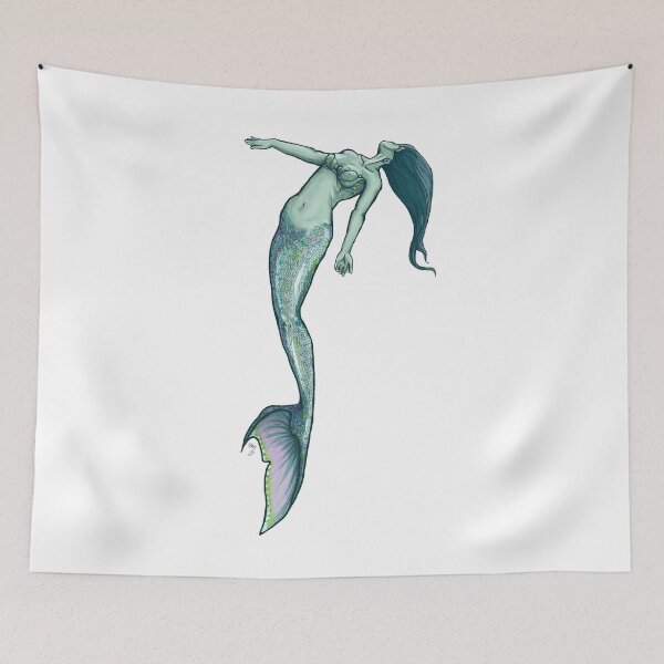 Item preview, Iridescent Mermaid designed and sold by Meghan Mikusch.