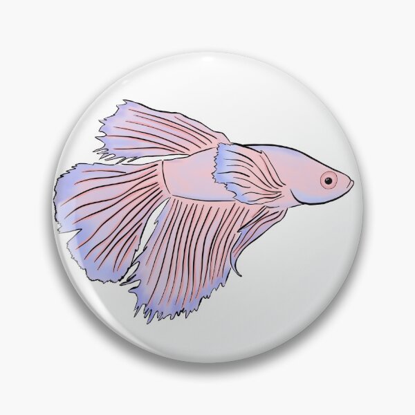 Item preview, Pink Dumbo Betta designed and sold by mnordycreations.