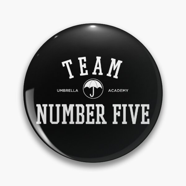 Item preview, TEAM NUMBER FIVE THE UMBRELLA ACADEMY designed and sold by localfandoms.