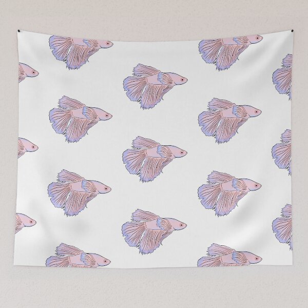 Item preview, Pink Dumbo Betta designed and sold by mnordycreations.