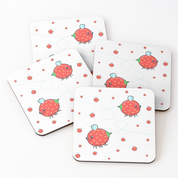 Item preview, Strawbee White designed and sold by animinimal.