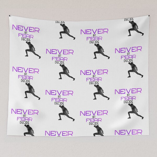 Item preview, NEVER LET FEAR DECIDE designed and sold by Ethos Bubbles.