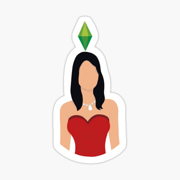 Bella Goth Sims 4 Sticker Sticker