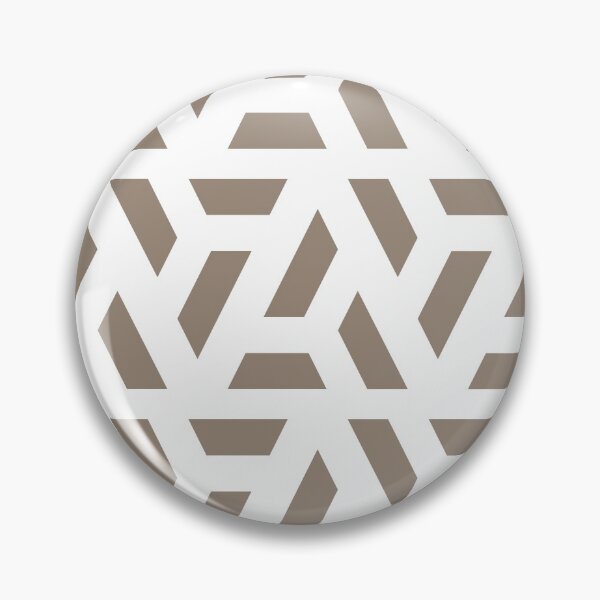 Item preview, Modern Brown Triangles Pattern designed and sold by hexdecor.