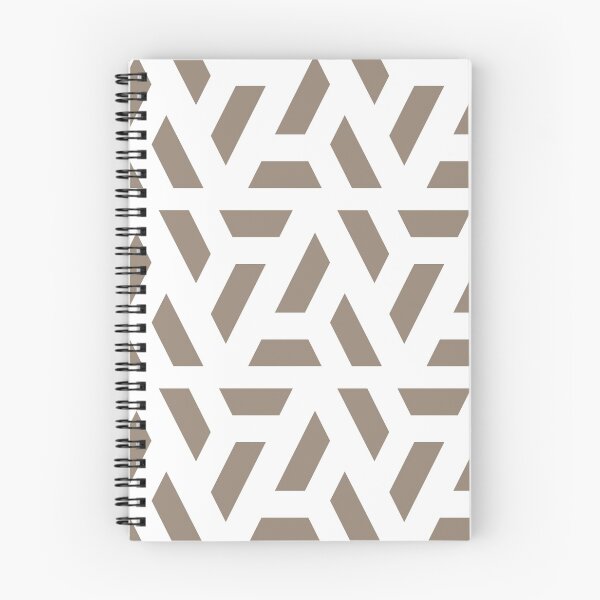 Item preview, Modern Brown Triangles Pattern designed and sold by hexdecor.