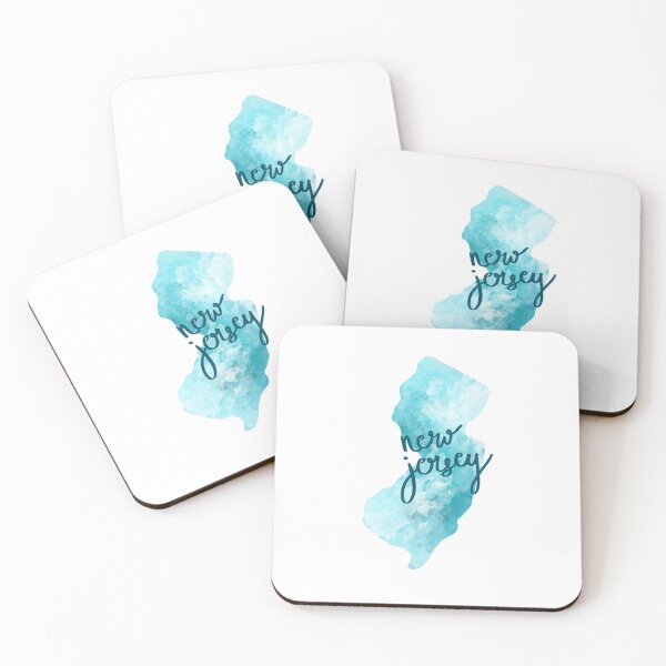 Item preview, Blue Watercolor New Jersey designed and sold by jennamacneill.