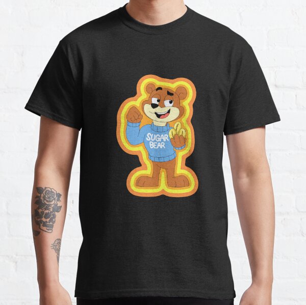 SUGAR BEAR Vintage Cereal Cartoon Retro Style Tee Shirt Crisp Unisex T-Shirt