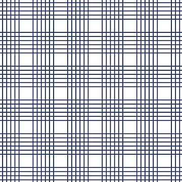 Artwork thumbnail, Blue Abstract Check Pattern by hexdecor