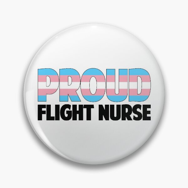 Artikelvorschau, Trans Flight Nurse entworfen und verkauft von Rainbow Responders.
